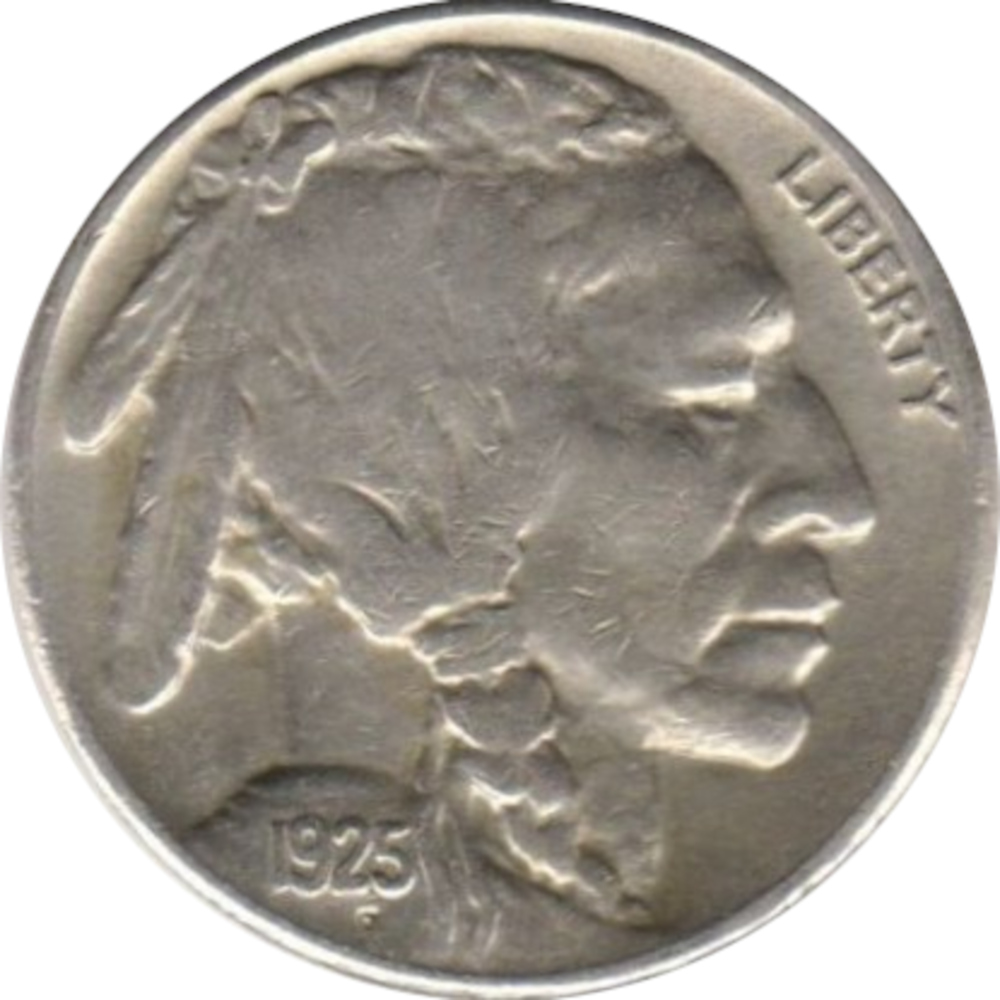 1925-S-5c-Buffalo-Nickel